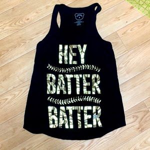 Graphic Tank Top-Softball/Baseball